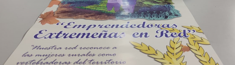 Emprendedoras extremenas en red 2024